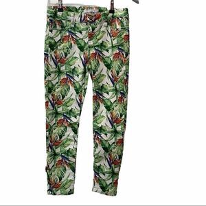 Truth + Theory Tropical pants size 2P